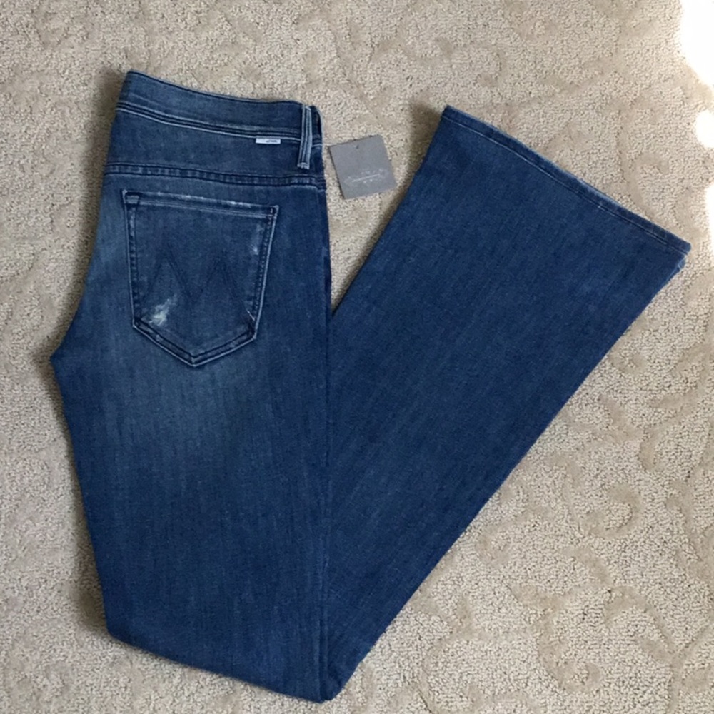 MOTHER denim THE CRUISER Graffiti Girl Size 27 NEW